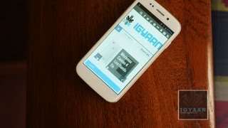 Micromax Canvas 4 A210 First Hands on Review  iGyaan [upl. by Cheyney]