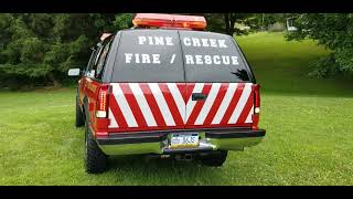 1994 GMC Suburban K2500 Fire Chief walk around [upl. by Renfred]