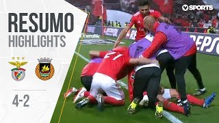 Highlights  Resumo Benfica 42 Rio Ave Liga 1819 16 [upl. by Rehoptsirhc]