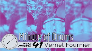 Vernel Fourniers Classic Poinciana Groove and More  Minute of Drums  More Minutes 41 [upl. by Euqininod]