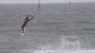 Robbie Naish WK Kitesurfing 2001 Scheveningen [upl. by Amalita]