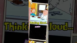 Thinking Aloud… shortsfeed familyguy youtubeshorts funnyshorts comedyvideos shorts [upl. by Iniffit]