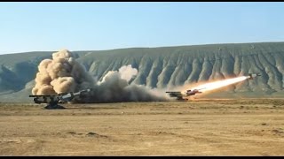 Live fire exercises with upgraded S125 Pechora missile system Azerbaijan [upl. by Fairfield]