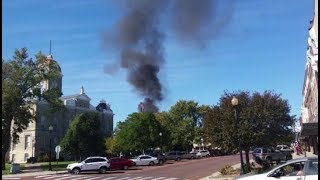 Transformer fire Fairbury Ne 5th and E street alley [upl. by Hairakcaz]