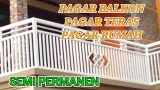 🔴MEMBUAT PAGAR MINIMALIS [upl. by Yaj577]