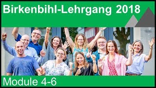 Birkenbihl ZertifizierungsLehrgang 2018  Module 46 [upl. by Calloway]