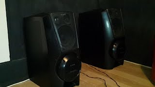 SONY LBTXB8 SPEAKERS SAW SUPER WOOFER 1 [upl. by Marilou]