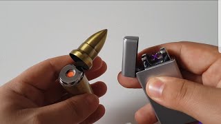 Elektrische Usb Lichtbogen Feuerzeuge Unboxing [upl. by Oedama]