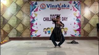 HIMANSHI DANCE  CHILDRENS DAY 2024 [upl. by Boote]