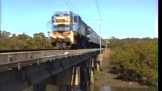 Trains in Brisbane  1994 [upl. by Kalasky]