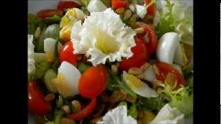 Recette Salade fraîcheur et légèreRecipe salad freshness and light [upl. by Mosley458]