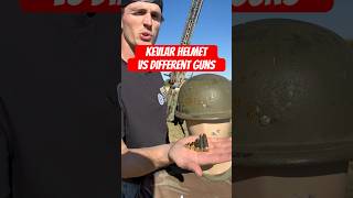 1980s Kevlar Military Helmet vs Different Caliber Bullets [upl. by Werner]