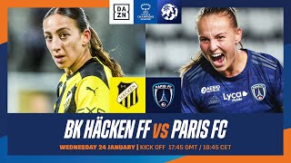 BK Häcken vs Paris FC  Match en intégralité de la 5e journée de lUEFA Womens Champions League [upl. by Gersham]