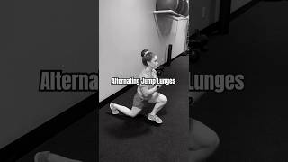 How to Perform Alternating Jump Lunges [upl. by Urbai]