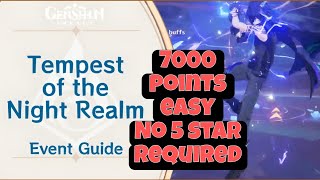 7000 POINT TEMPEST OF NIGHT REALM  DAY 1 [upl. by Siari]