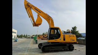 Used Komatsu pc2006 excavator all round display [upl. by Haronid]