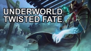 Underworld Twisted Fate Skin and Abilities  New Skin Preview  League of Legends [upl. by Lusty429]