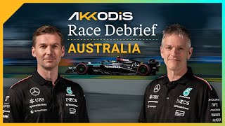 What happened to Lewis’ Power Unit  2024 Australian GP Akkodis F1 Race Debrief [upl. by Innis408]