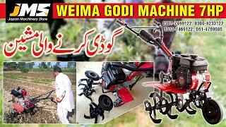 Wema 7 Hp Mini Tractor  Wema 1000 Tiller and Godi Machine  212 CC Mini Tractor Pakistan [upl. by Acinorrev]