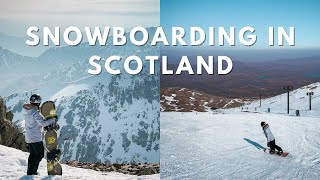 IS SNOWBOARDING IN SCOTLAND ANY GOOD  GLENCOE MOUNTAIN RESORT [upl. by Raoul706]