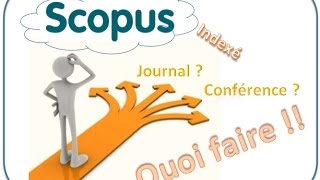 SJR SCOPUS Où Publier  Choix du journal et conférence indexés arabeنشر البحوث العلمية [upl. by Valerio]