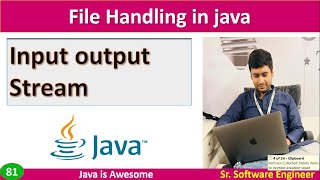 Input and Output Stream in java [upl. by Mutz63]