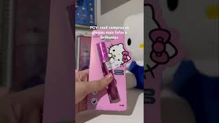 Glosses hello kitty da Sabrina Sato hellokitty sanrio gloss makeup sabrinasato ciabeauty [upl. by Dwayne]