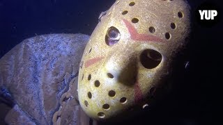 Underwater Jason Statue Prank [upl. by Marguerie]