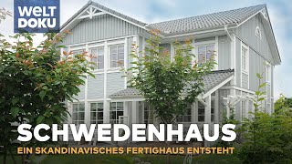 SCHWEDENHÄUSER  So entsteht ein skandinavisches Fertighaus aus Holz  WELT DOKU [upl. by Furie]