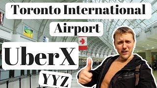 How to take UberX from Toronto International Airport  Uber YYZ [upl. by Aeriell]