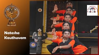 Natesha Kauthuvam  Bharatanatyam  performance by SKVN students [upl. by Ellekim]