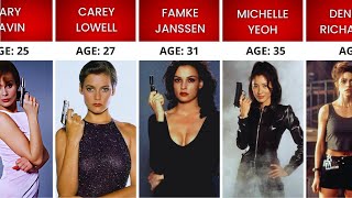 JAMES BOND GIRLS Then and Now ⭐ Real Name and Age I Nostalgia [upl. by Nuncia]