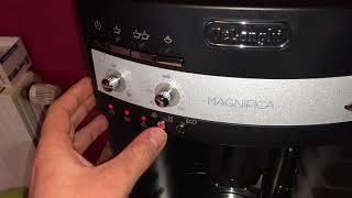 How to set the coffee temperature of Delonghi automatic espresso coffee machine ESAM 3000 Magnifica [upl. by Legnaesoj757]