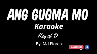 Ang Gugma Mo by MJ Flores KARAOKE [upl. by Haletky931]