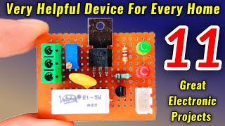 11 helpful Electronic Projects for Beginners [upl. by Burny857]