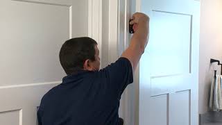 Installing SelfClosing Door Hinges is EASY [upl. by Egdamlat565]