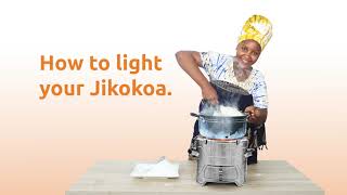 How to light your Jikokoa Charcoal Stove [upl. by Hardy]