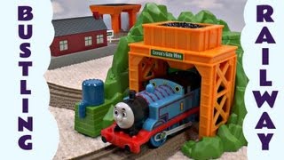 Trackmaster Bustling Thomas The Train Railway Set [upl. by Beata431]