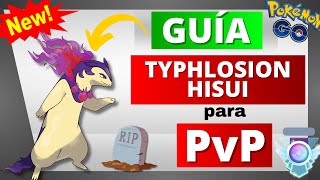 ❌¿OTRO POKÉMON☠️ Los MEJORES ATAQUES de TYPHLOSION de HISUI en POKÉMON GO💥 [upl. by Aires]