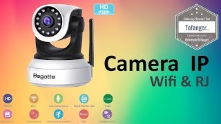 Bagotte Camera IP Wifi 720P SP017  Sécurité  Surveillance vision nocturne  Unboxing [upl. by Naji]