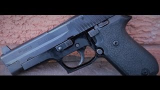 Sig Sauer P220 45 ACP Accuracy Test and Range Report Wind noisesorry [upl. by Nodyarb]