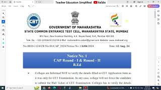 Understanding Freeze amp Betterment options in BEd CAP Admission Rounds Hindi [upl. by Hamachi]