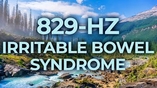 829Hz Music Therapy for Irritable Bowel Syndrome IBS  40Hz Binaural Beat  Healing Relaxing [upl. by Enetsirhc]