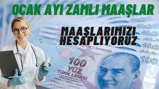 OCAK AYI ZAMLI MAAŞLAR 2024 MAAŞIMIZI HESAPLIYORUM [upl. by Venetis]