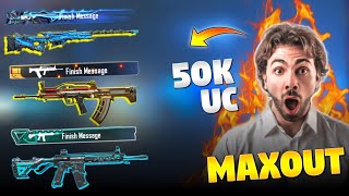 🔥 Luckiest Create Opening Ever  Maxing Out quotTechnoCore M416  Godzilla AWM And QBZquot Spin  BGMI [upl. by Yerggoeg]