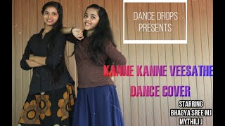 kanne kanne veesathe Dance  Bhagya Sree MJ  Mythili J Dance Drops [upl. by Hanala]