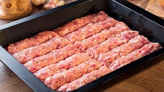 Saucisses sans boyaux grillées faites maison – la recette étape par étape   SavoureuxTV [upl. by Timmi266]