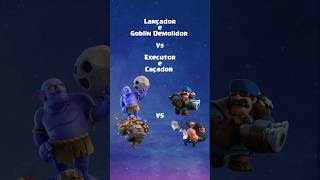 Quem derruba o cofre primeiro Lançador e Goblin Demolidor 🎳🧨 VS Executor e Caçador 🪓⚒️ [upl. by Uyerta]