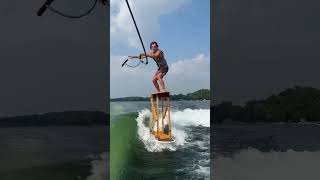 Stilt wakesurf board built on the Swell Longboard [upl. by Hoffmann307]