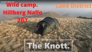 The Knott Wild Camp Hilleberg Nallo 2GT Stunning views of the Eastern Fells Lake District [upl. by Obadiah273]